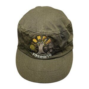 Yosemite National Park Cadet Military Hat Cap Nike Live Green Tree Strapback
